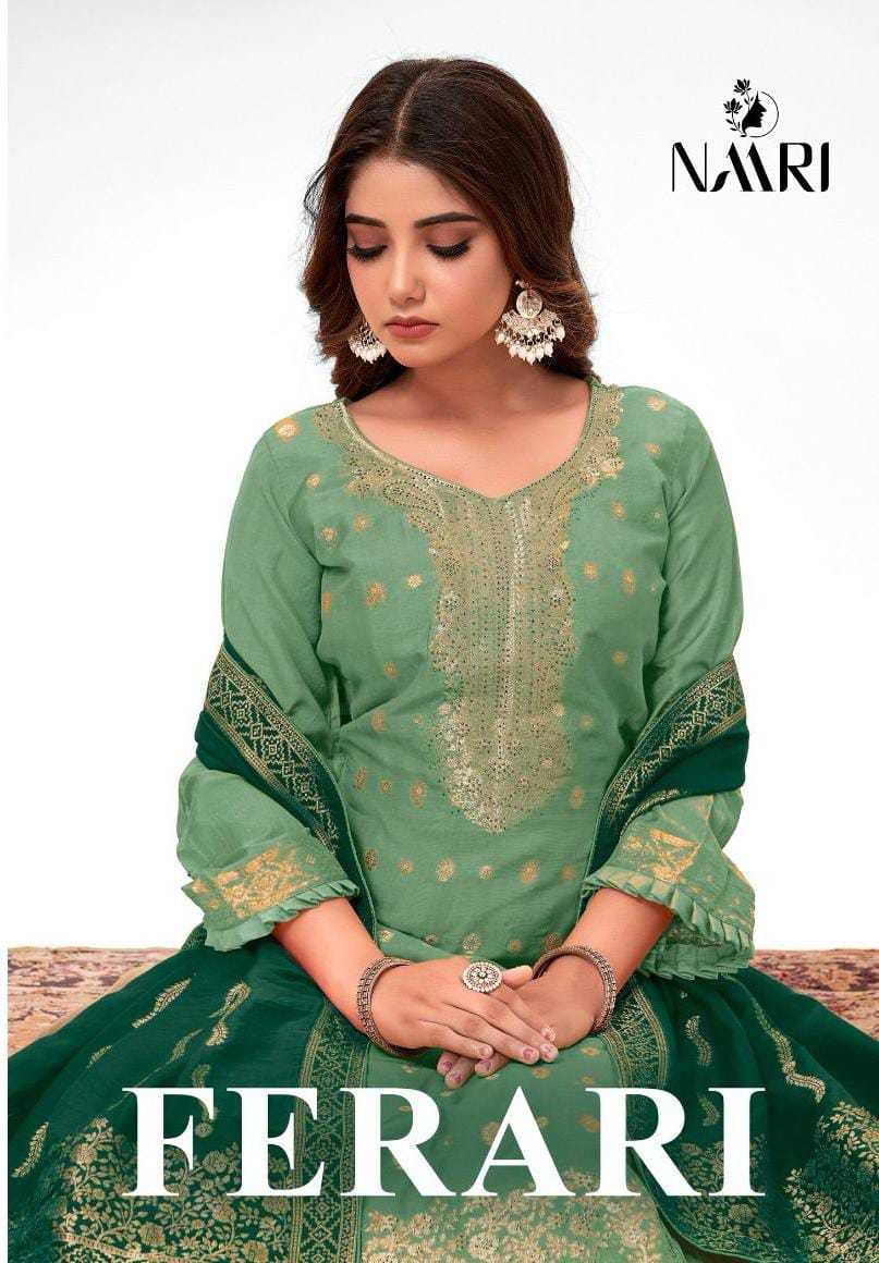 naari ferari designer ethnic festive wear dress material online supplier