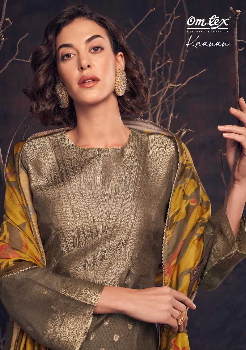 omtex kaanan beautiful digital print occasion wear unstitch suit