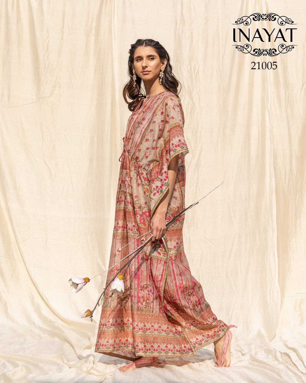 pr kalistha inayat 21001-21007 readymade kaftan catalog