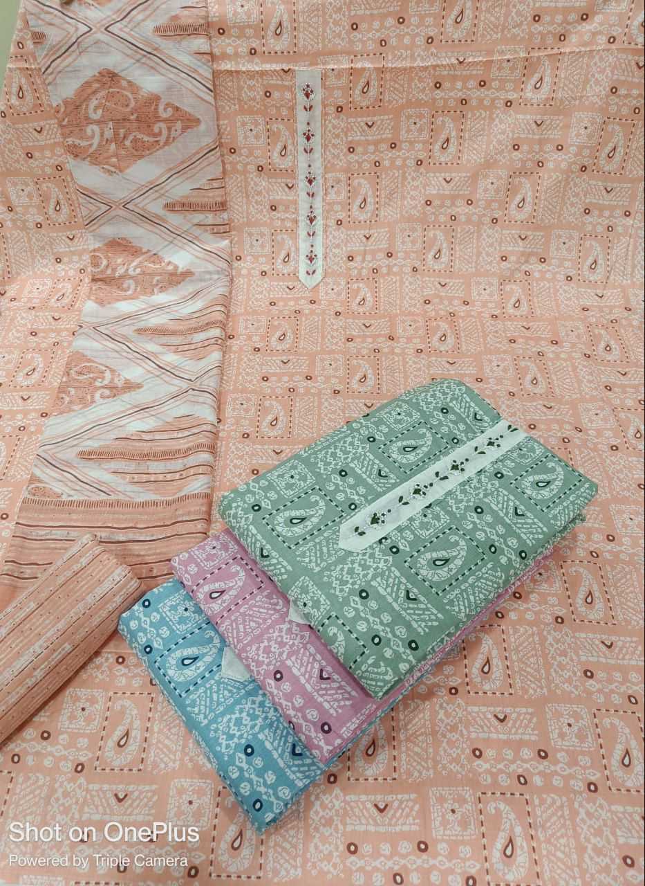 pr jaipuri style cotton suits part 2 fancy collection dress material