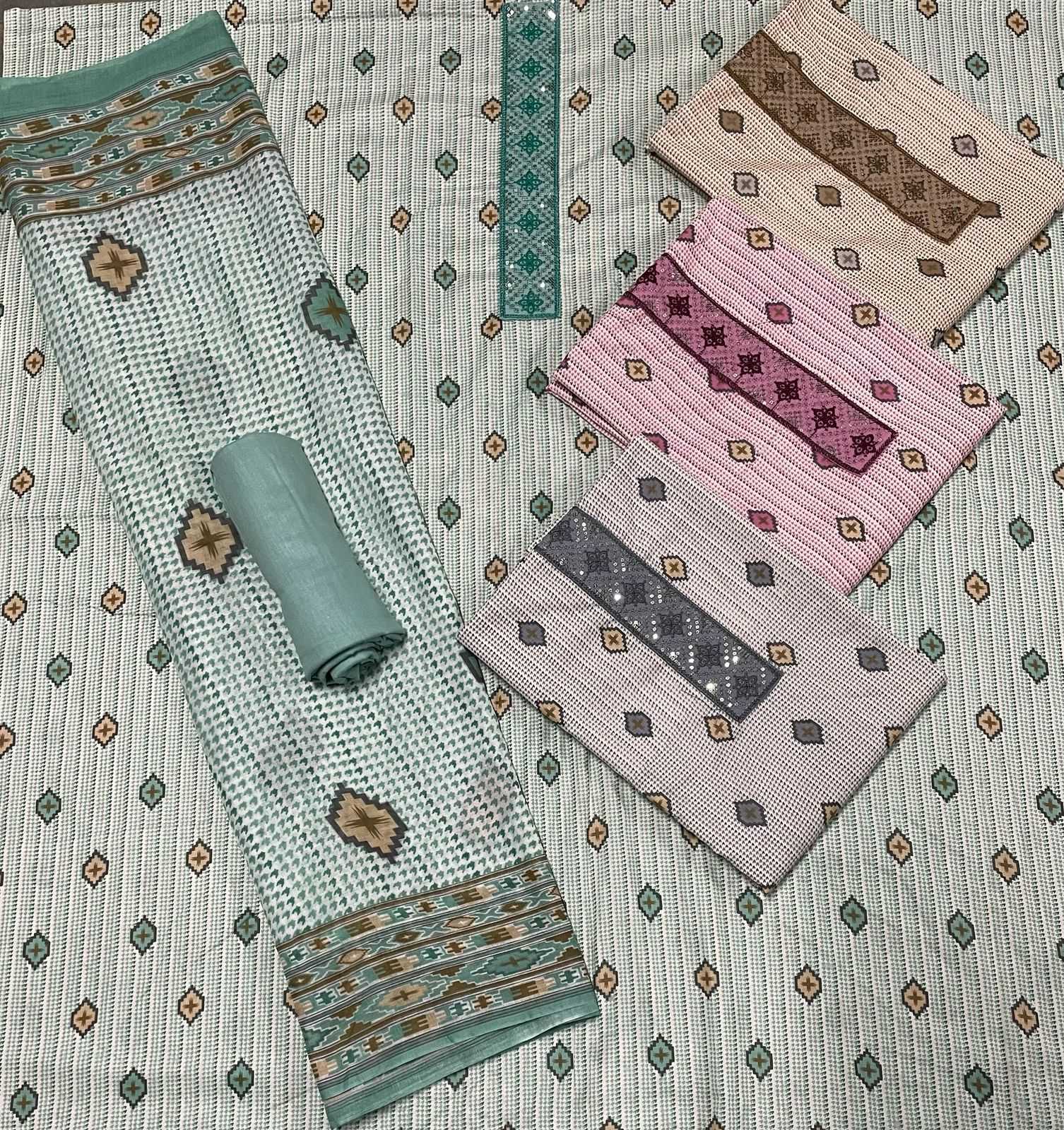 pr jaipuri style cotton suits part 4 fancy collection dress material