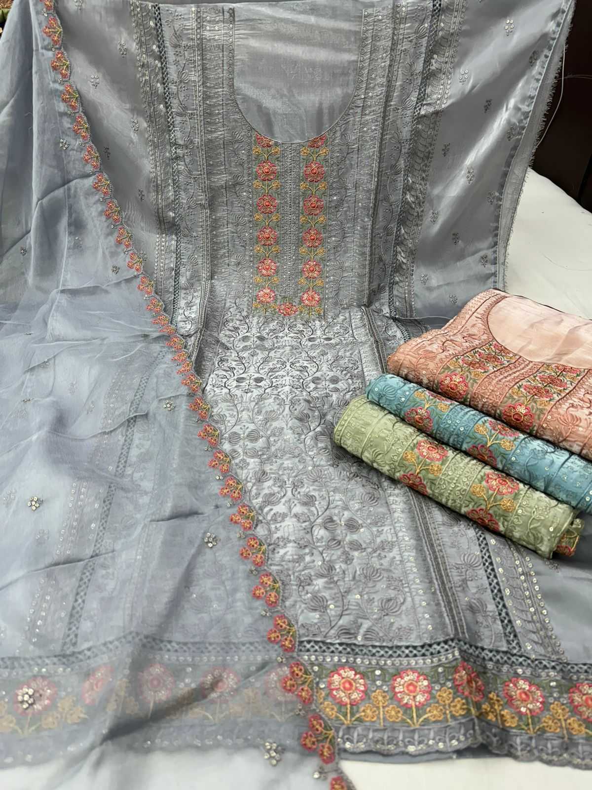 pr kiran occasion wear unstitch salwar kameez