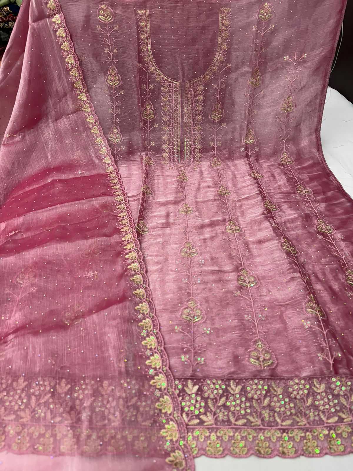 Pr roma occasion wear designer dress material