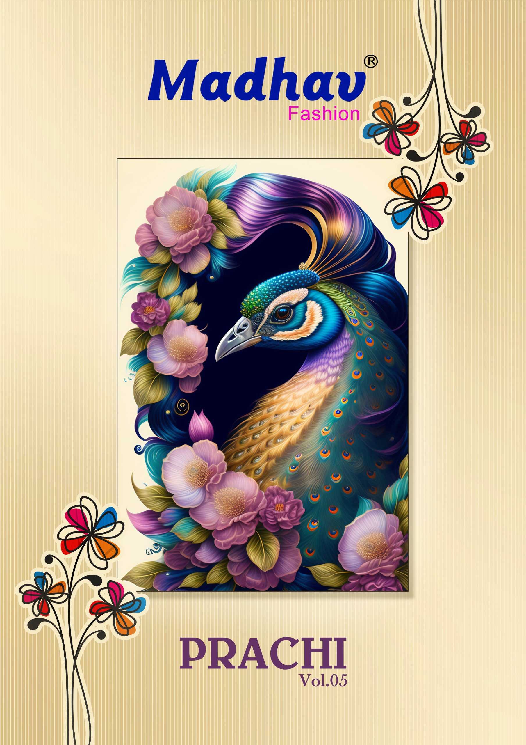 prachi vol 5 by madhav fashion adorable casual cotton suits collection