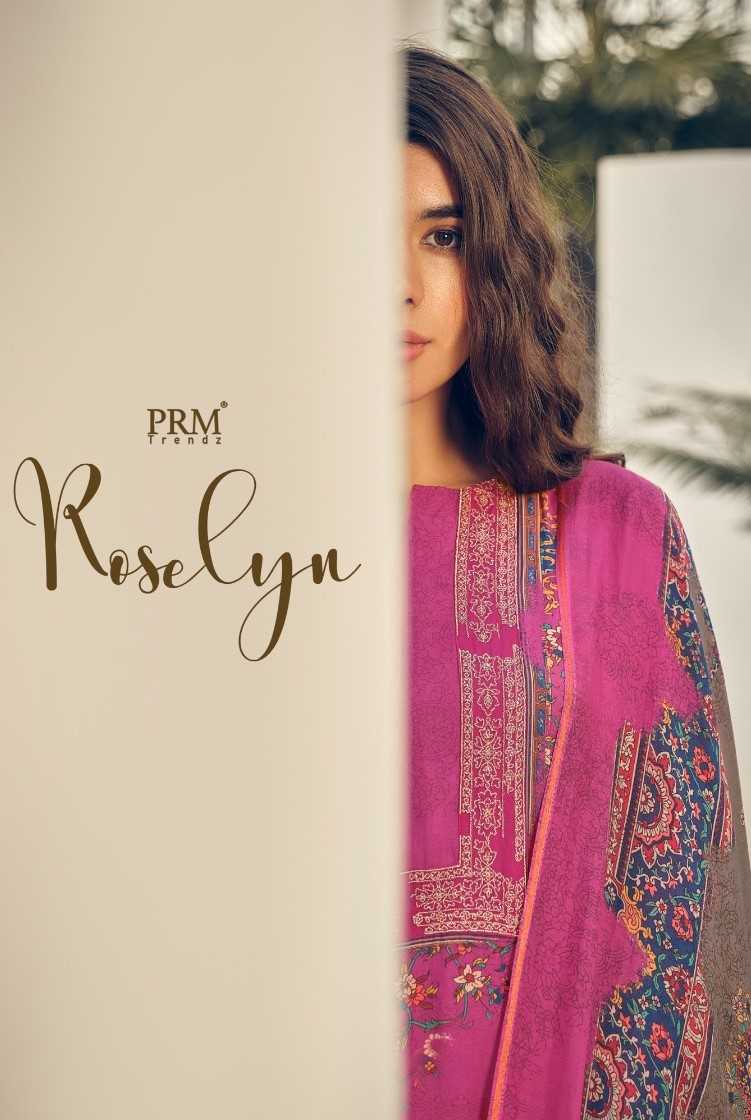prm trendz roselyn beautiful muslin silk digital print dress material