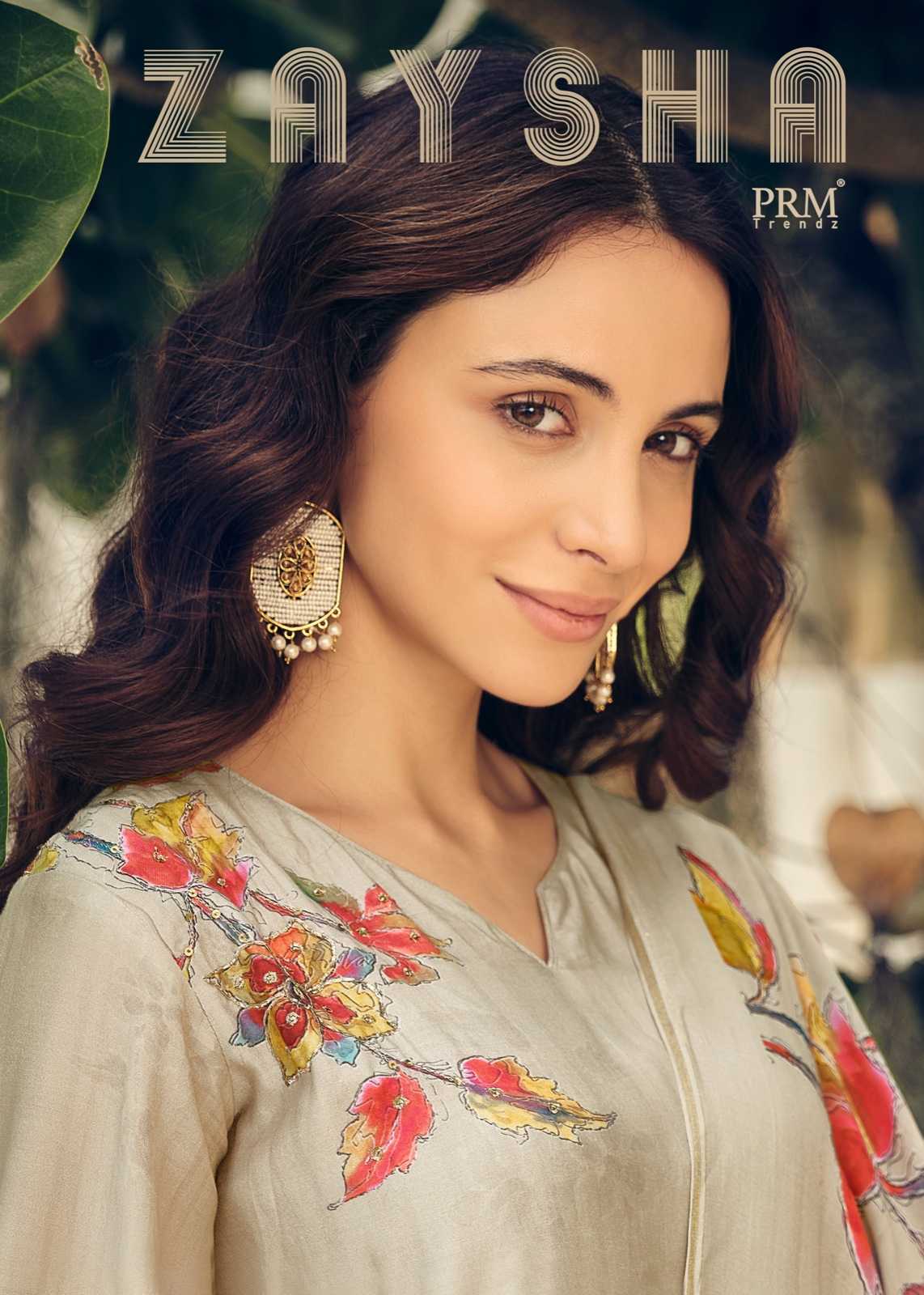 prm trendz zaysha designer muslin silk digital print khatli work unstitch suit