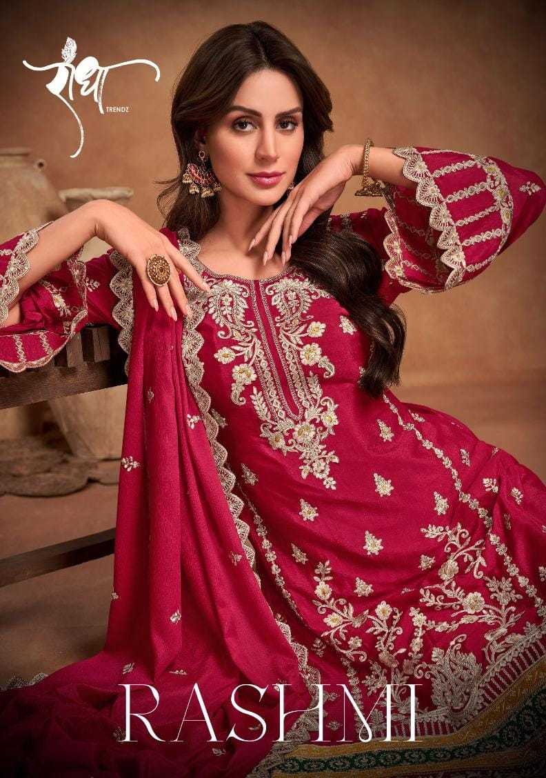 radha trendz rashmi readymade occasion wear pakistani plazo style salwar kameez
