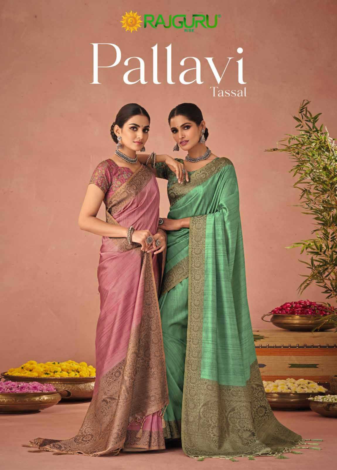 rajguru creation pallavi vol 1 101-106 silk function wear sarees