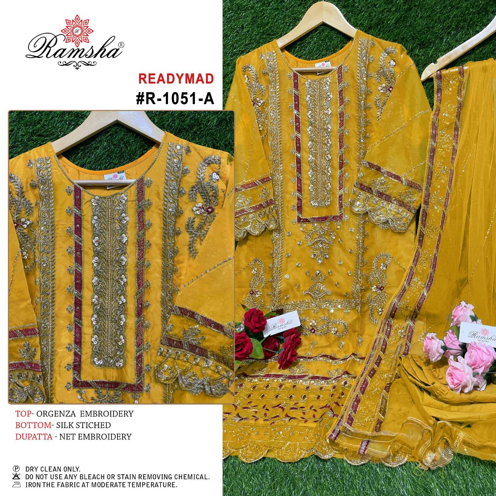 ramsha 1051 dark chart nx designer readymade pakistani embroidery salwar kameez latest collection