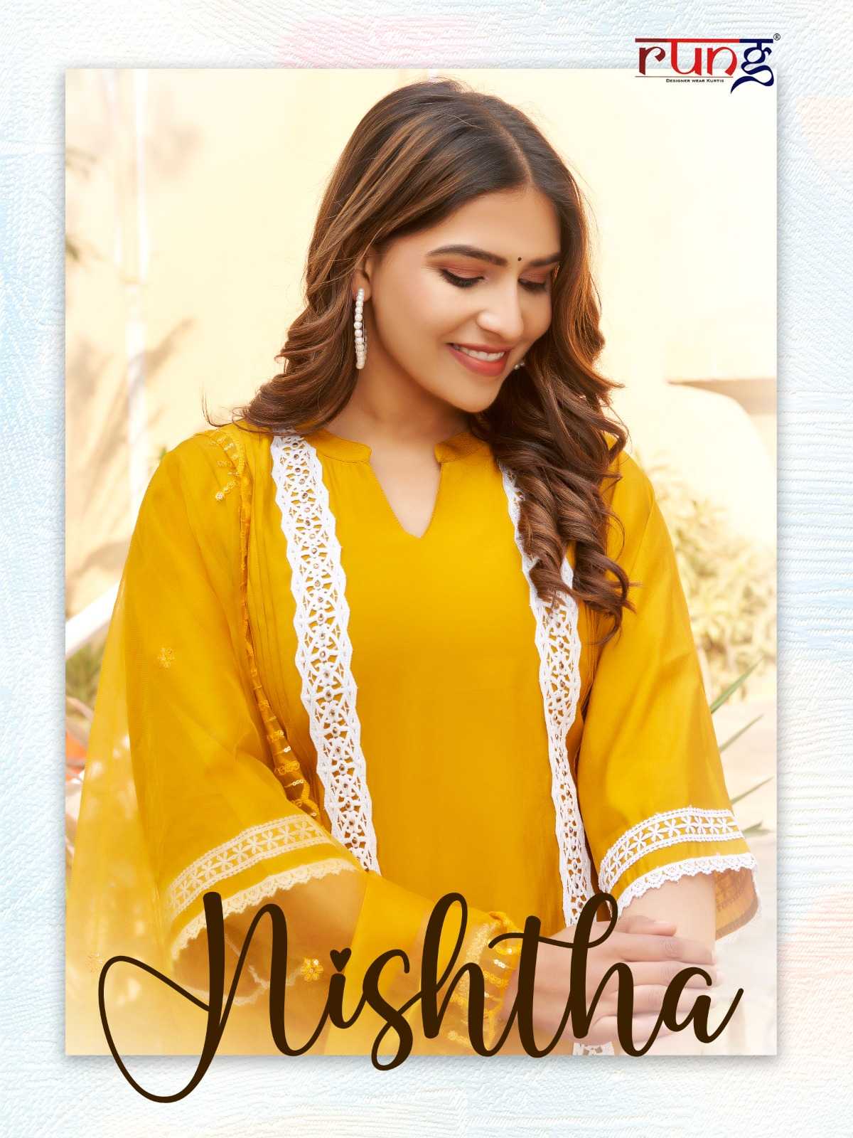 rung nishtha fullstitch festive wear beautiful kurti pant dupatta