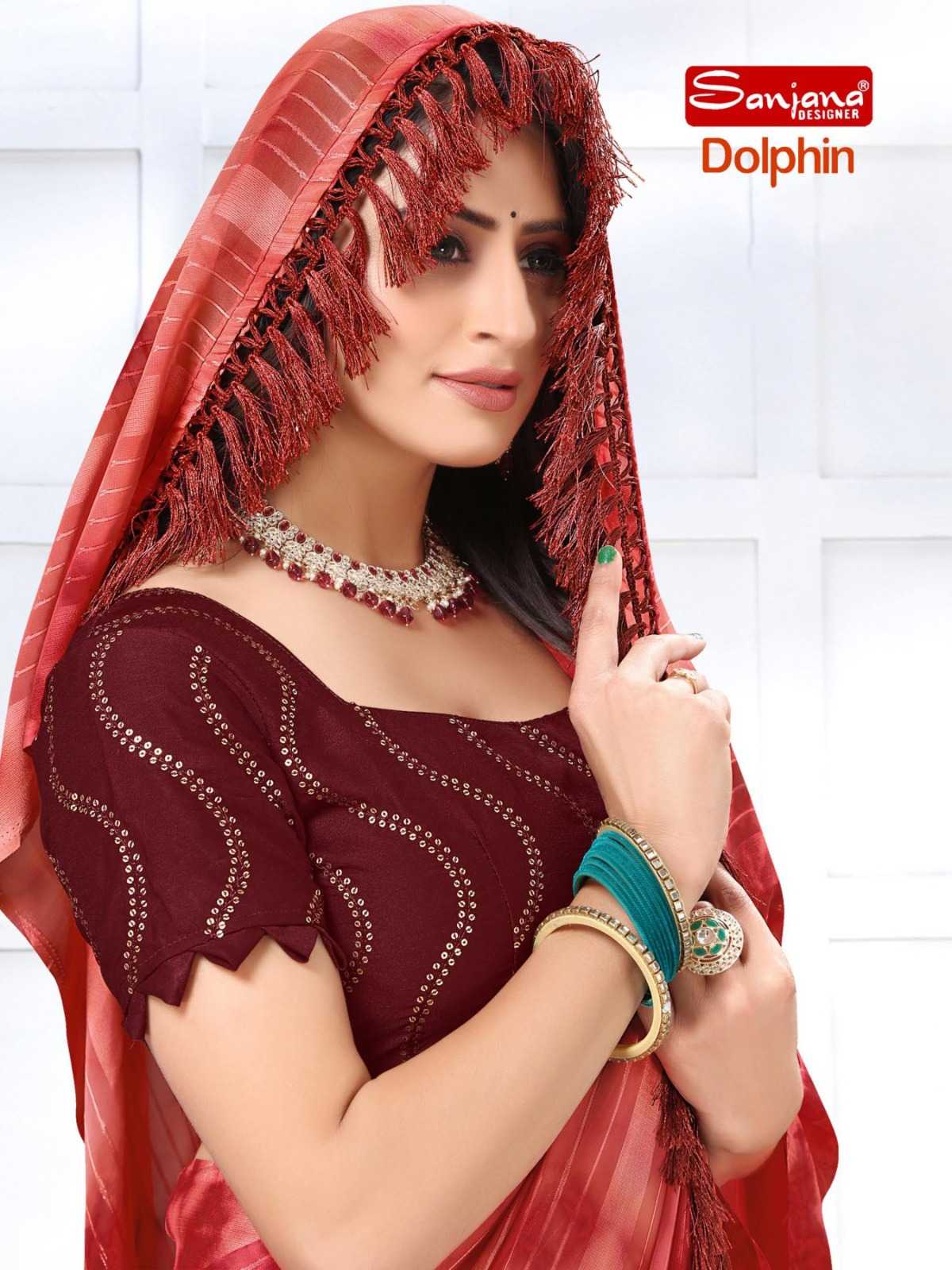 sanjana designer dolphin amazing weightless sarees supplier