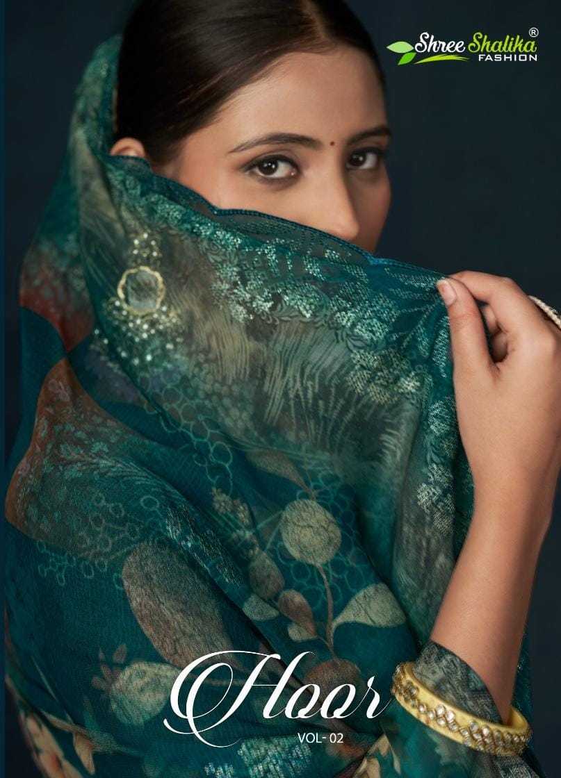 shree shalika fashion hoor vol 2 designer digital print dress material
