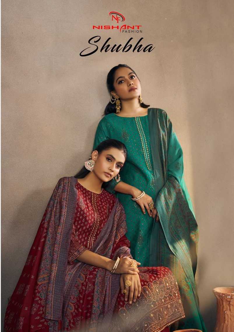siyoni designer shubha fancy modal silk printed unstitch suit