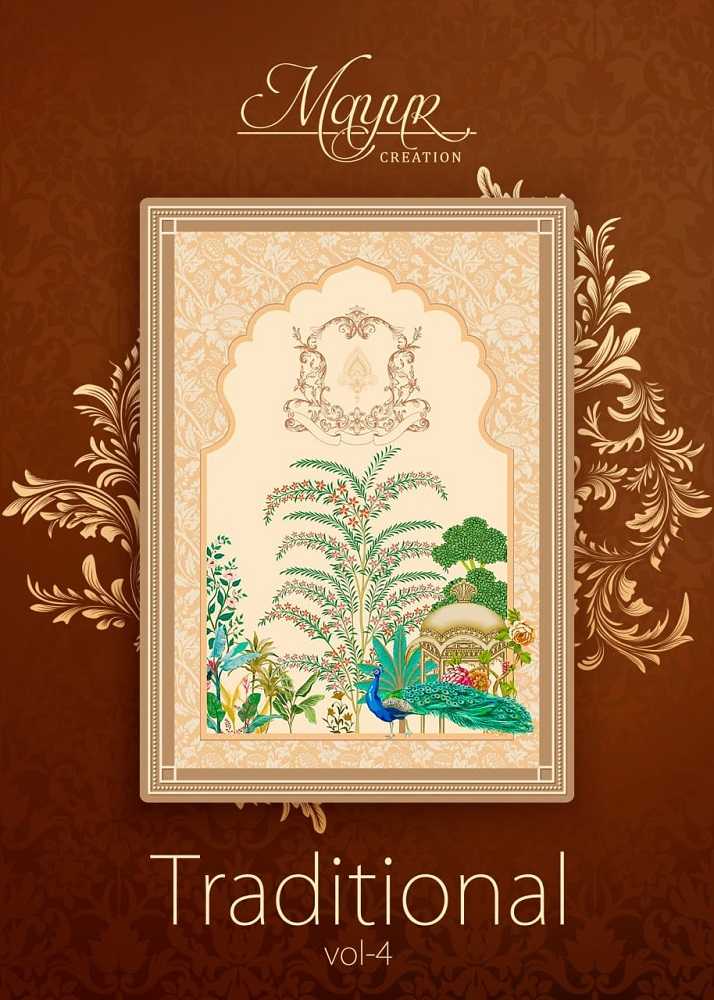 traditional vol 4 by mayur creation pure cotton printed salwar kameez material