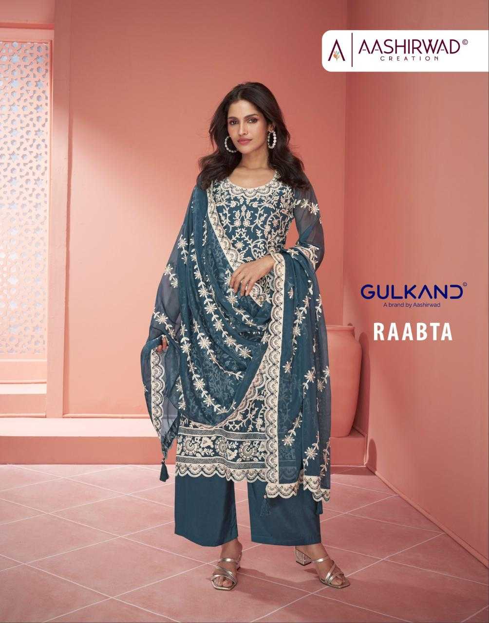 aashirwad creation gulkand raabta occasion wear designer unstitch suit