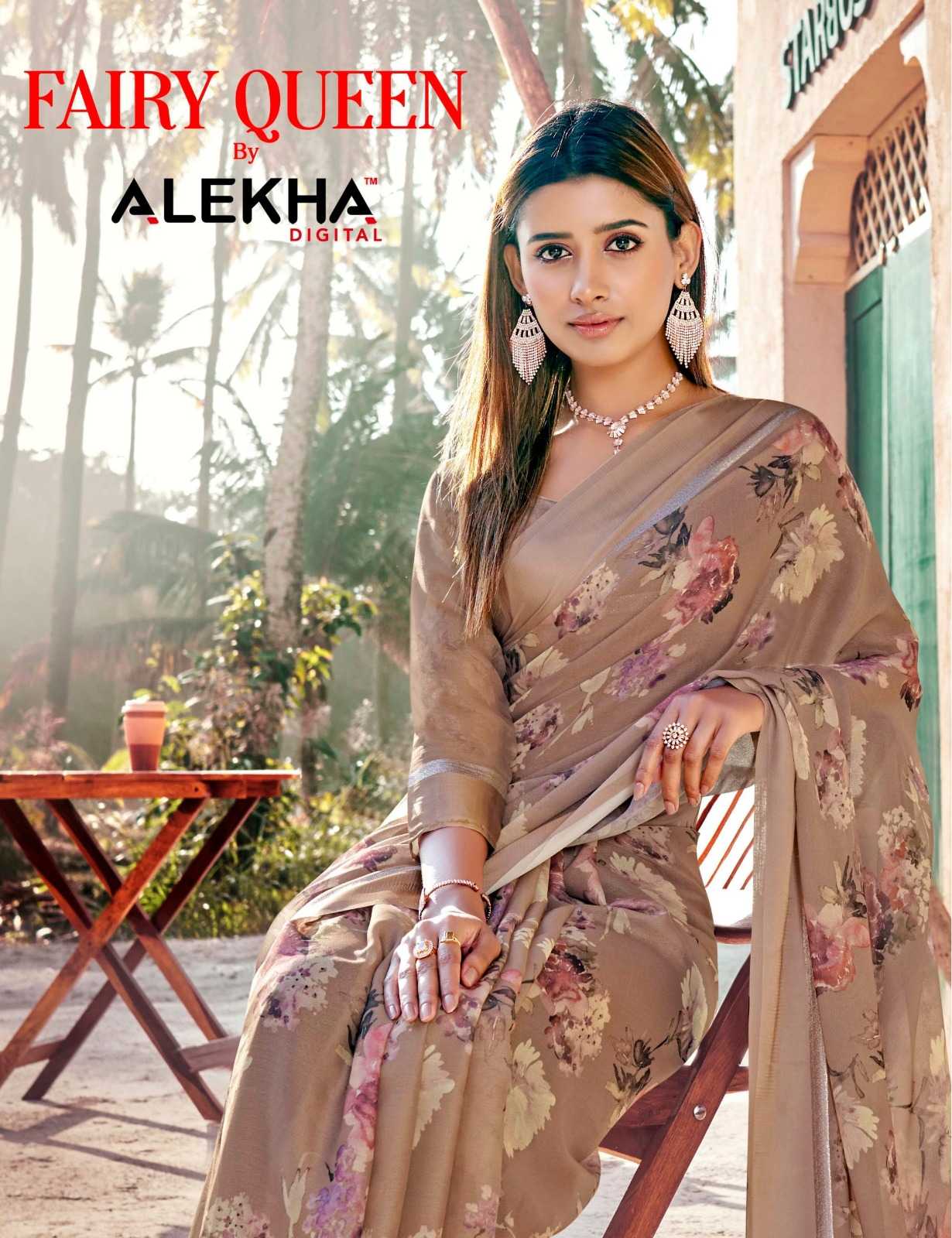 alekha fairy queen vol 1 26911-26916 function wear beautiful sarees