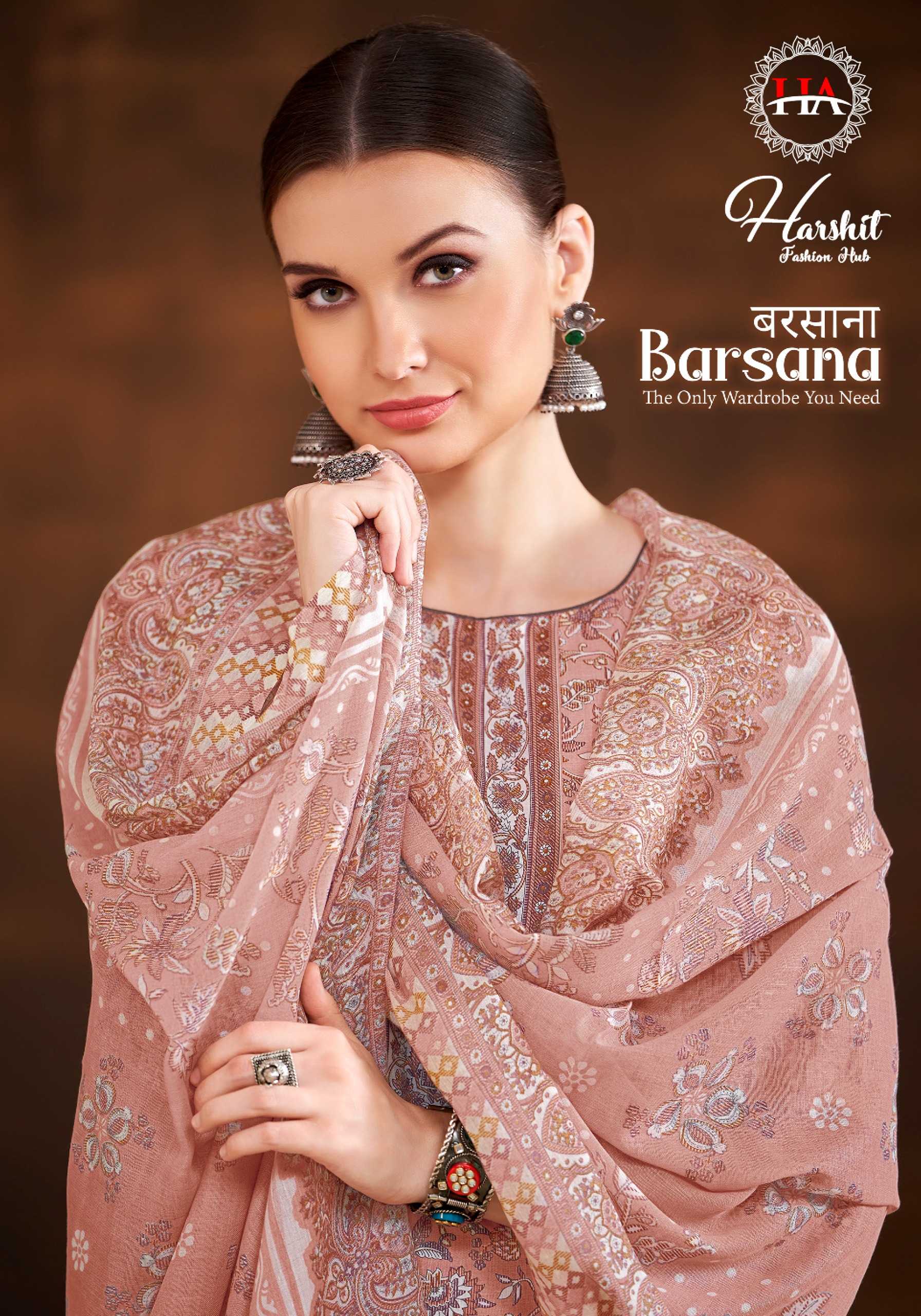 alok suit barsana beautiful comfy wear pakistani digital print dress material