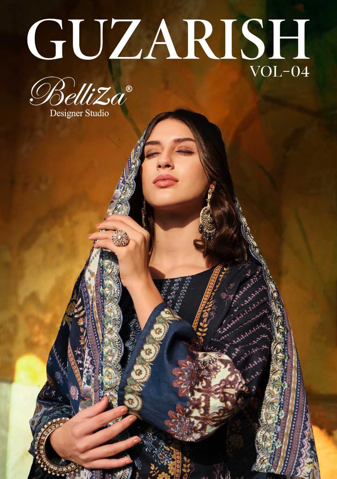 belliza guzarish vol 4 pakistani trendy cotton unstitch suit
