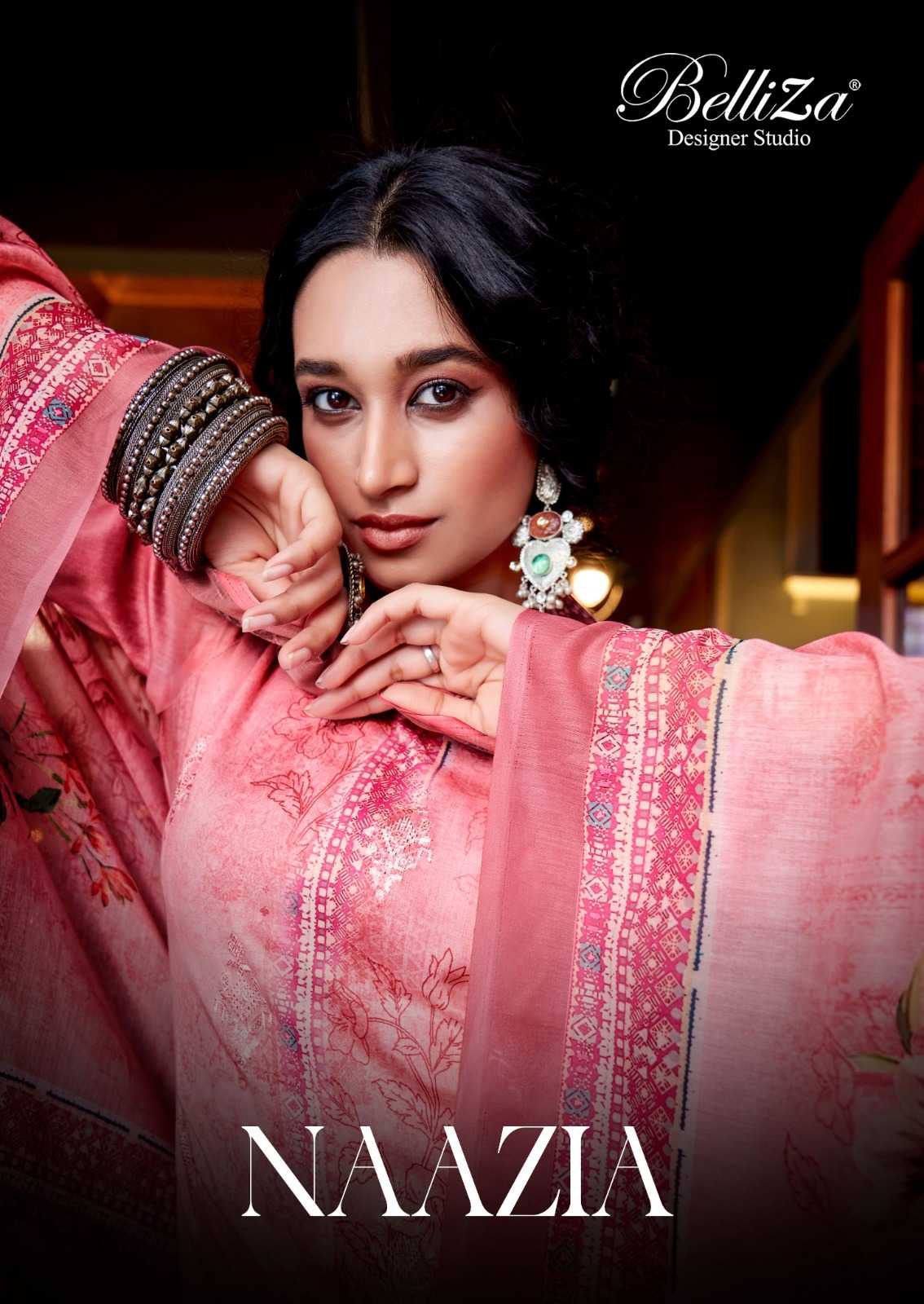 belliza naazia summer special jaam cotton digital print pakistani dress material