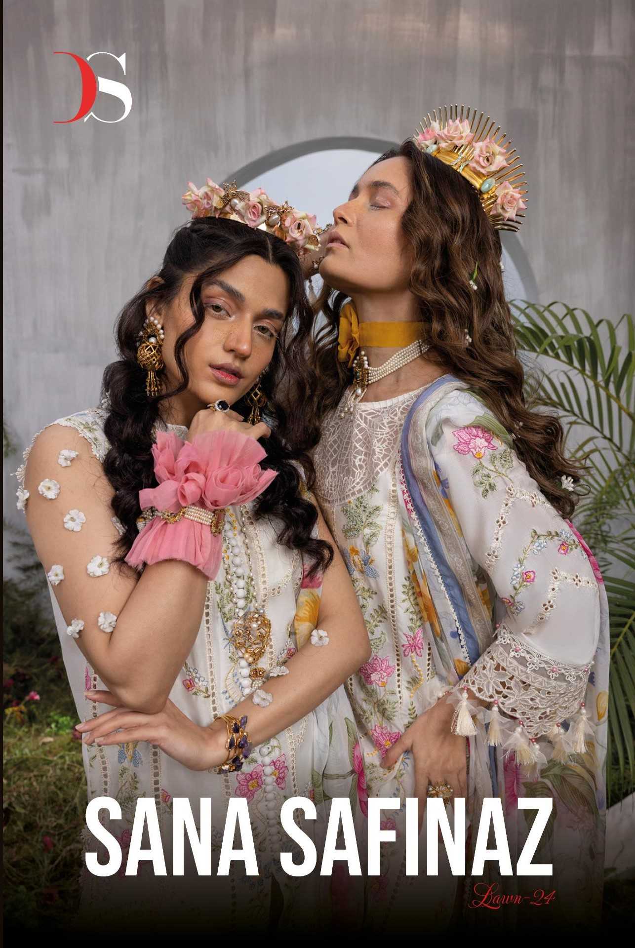 deepsy suits sana safinaz lawn 24 digital print with work pakistani unstitch salwar kameez