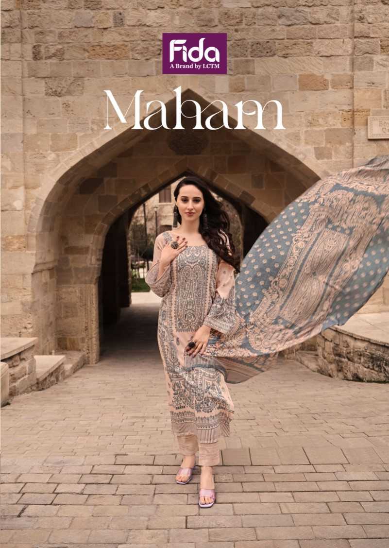 fida maham beautiful pakistani cotton satin digital print dress material