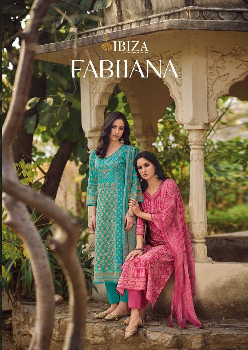 ibiza suit fabllana beautiful pakistani cotton lawn digital print dress material