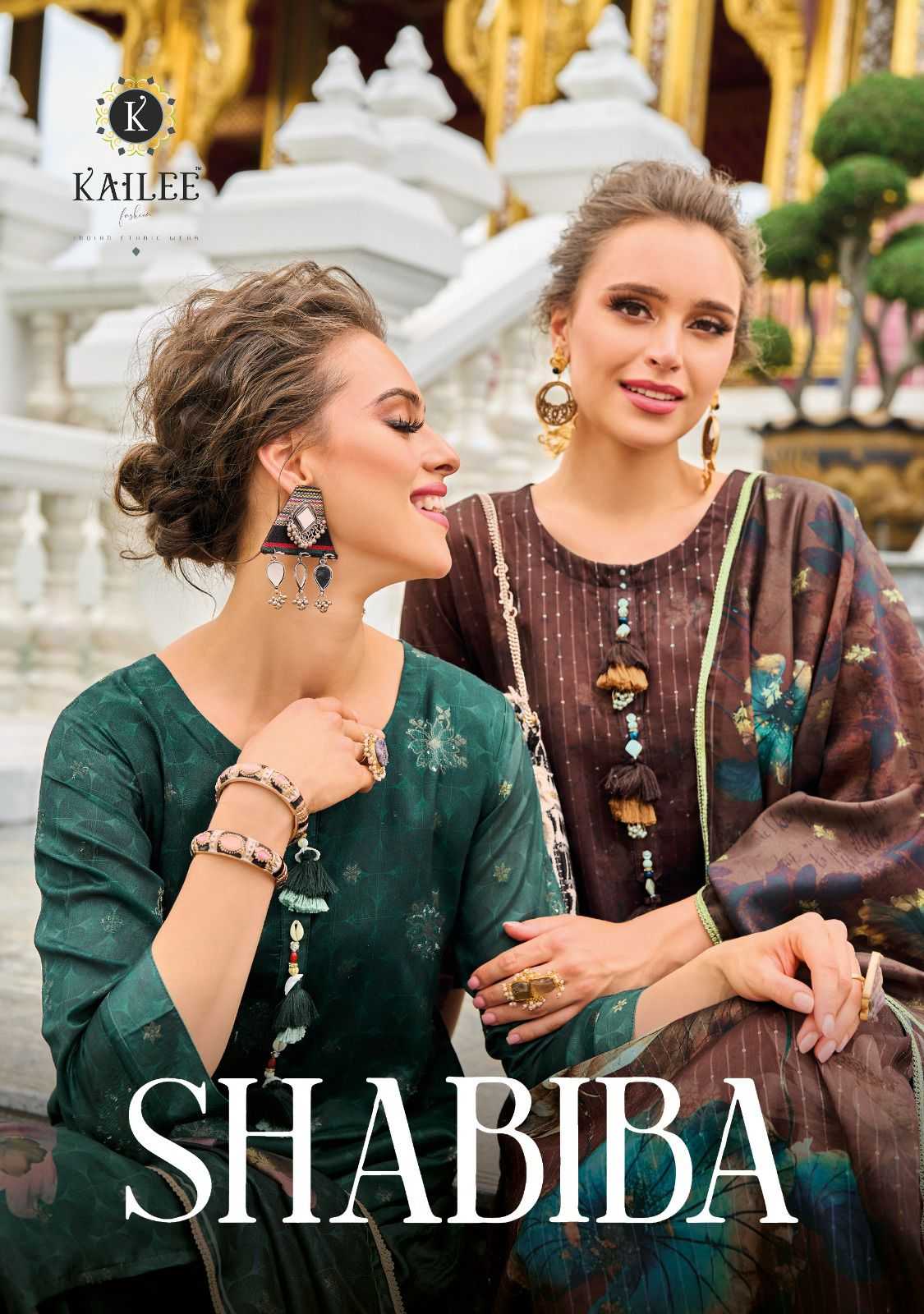 kailee fashion shabiba fancy readymade beautiful 3pcs suit catalog
