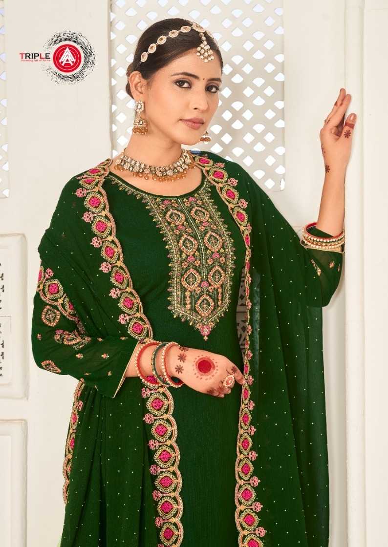 kalarang fashion aarushi beautiful work festive wear dress material