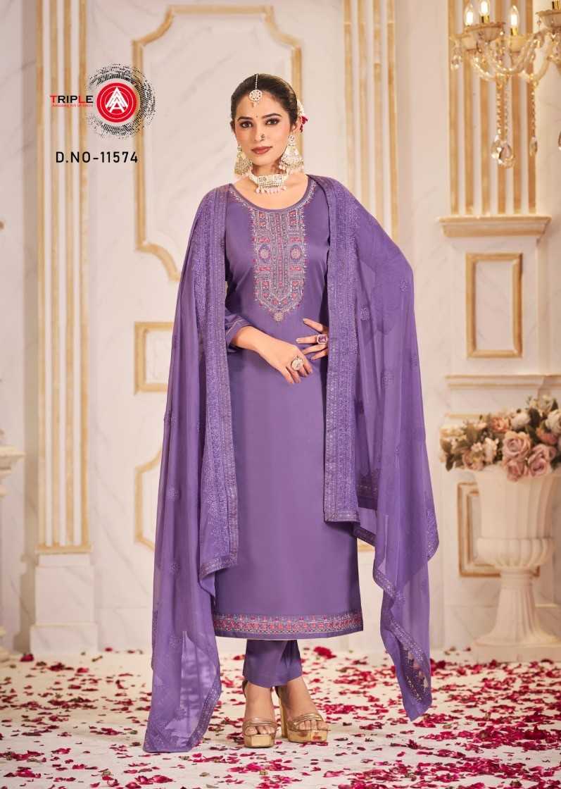 kalarang noopur premium drasti elegant work dress material