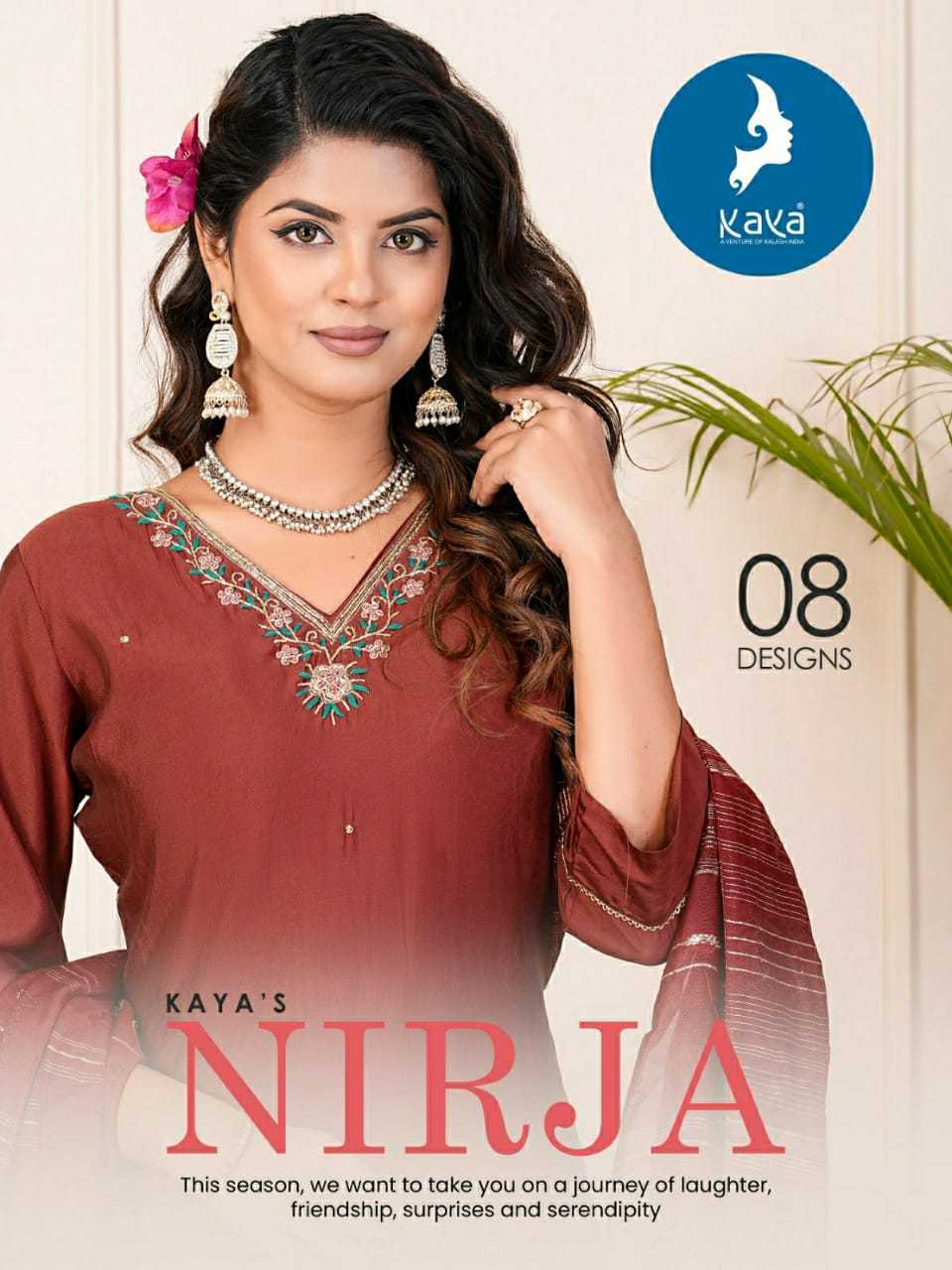 kaya nirja eid special collection readymade kurti pant dupatta in plus size