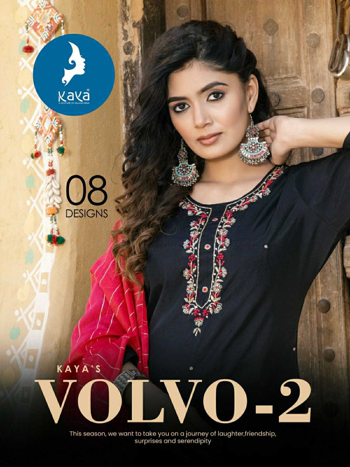 kaya volvo vol 2 fullstitch beautiful handwork salwar kameez