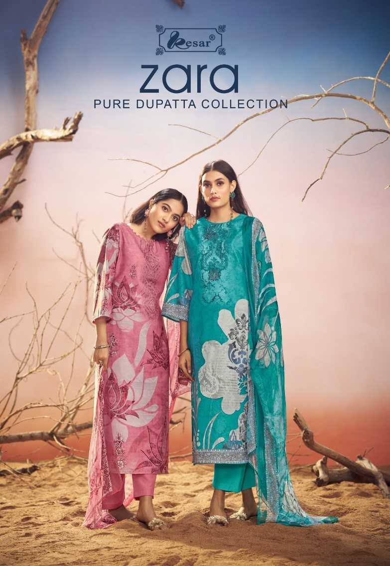 kesar zara beautiful pakistani digital print with work dress material
