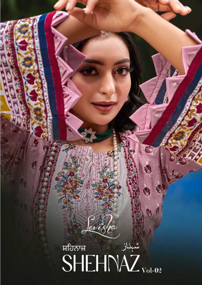 levisha shehnaz vol 2 fancy pakistani karachi print unstitch salwar kameez