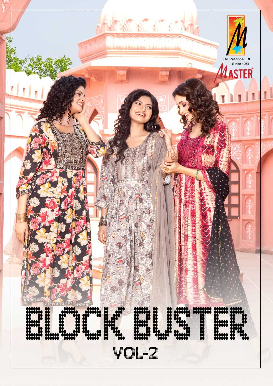 master block buster vol 2 beautiful printed readymade kurti pant dupatta