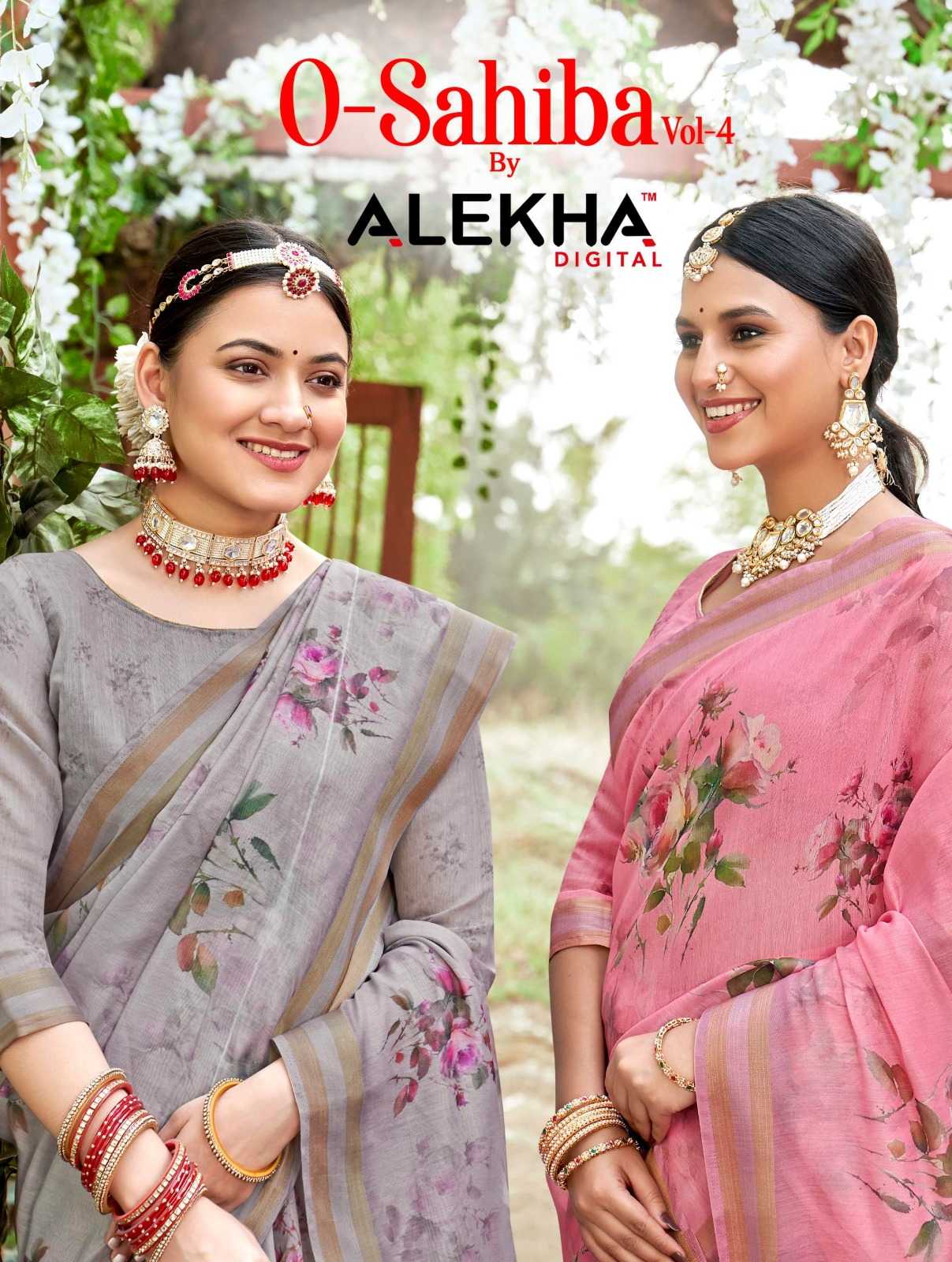 o sahiba vol 4 25451-25456 function wear sarees 