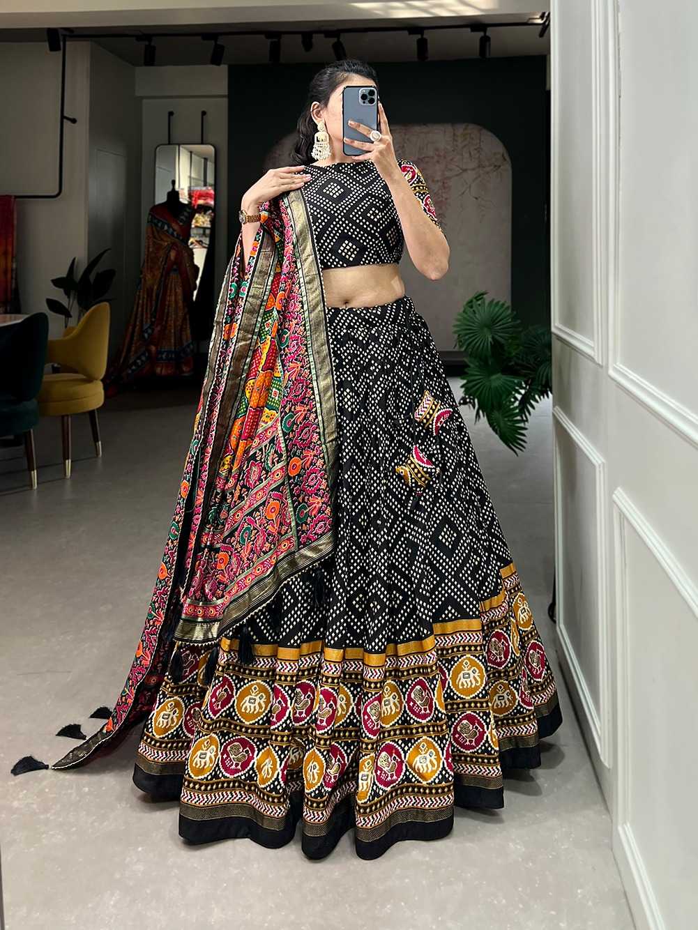 pr lnb1687 designer elegant stitched lehenga with unstitch blouse dupatta