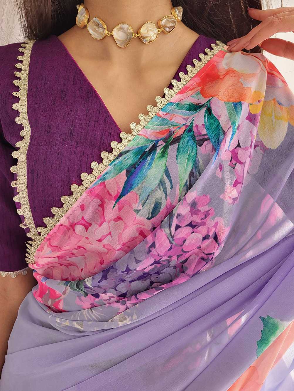 pr ynf7002 beautiful printed georgette sarees 