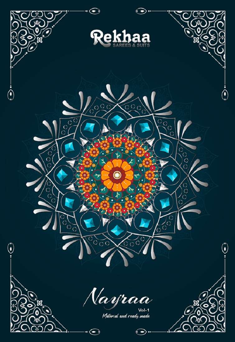 rekhaa nayra vol 1 adorable casual cotton dress material