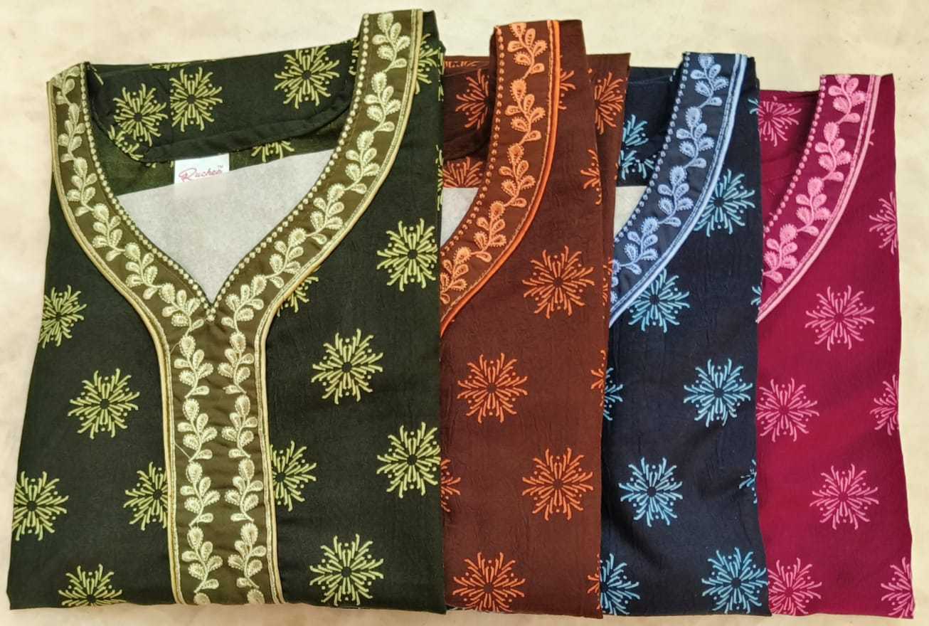 ruchee fashion crush pocket embroidery part 2 women night wear gown