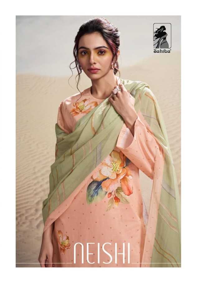 sahiba neishi fancy cotton lawn printed unstitch salwar kameez