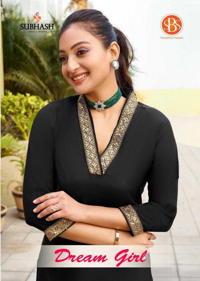 sbs fashion dream girl fullstitch elegant kurti pant