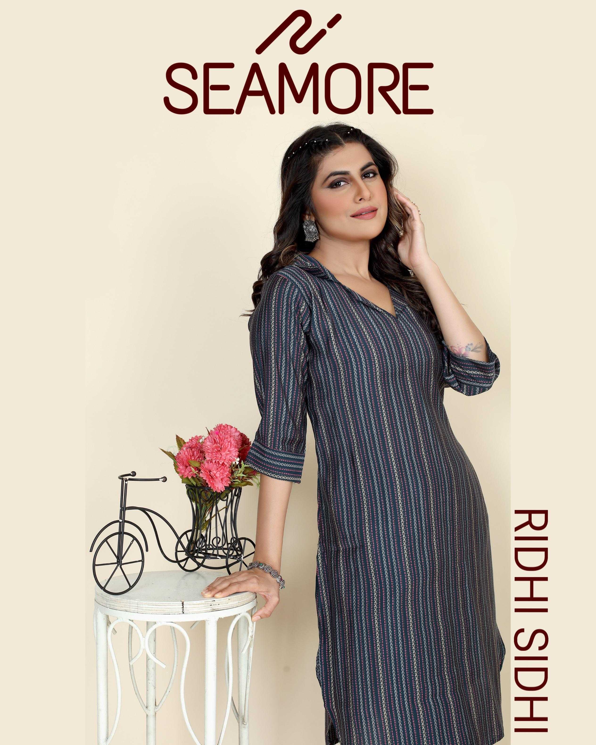 seamore ridhi sidhi fullstitch fancy print cord set