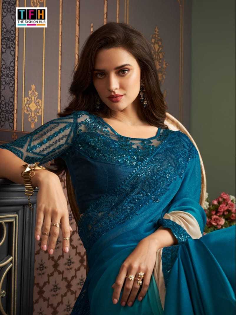 tfh sandalwood vol 12 nx beautiful designer sarees 