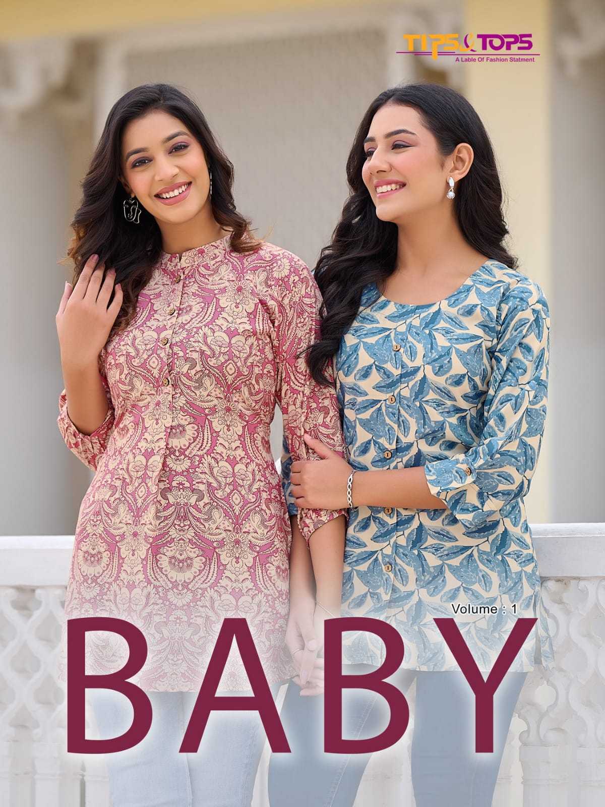 tips and tops baby vol 1 readymade fancy short tops catalog