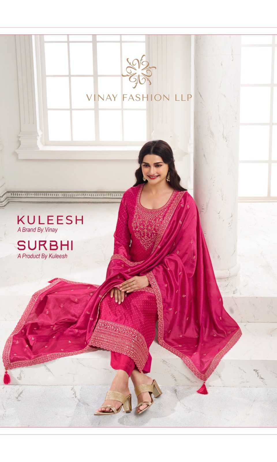 vinay fashion kuleesh surbhi hitlist occasion wear unstitch designer salwar kameez