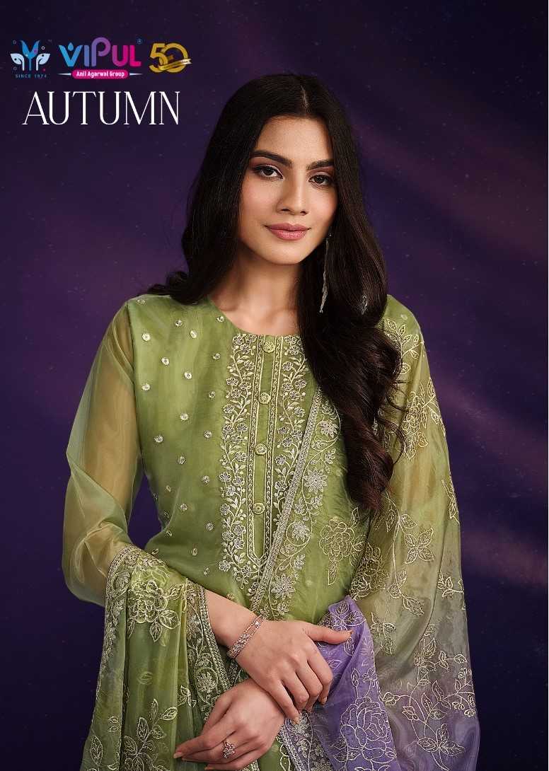 vipul fashion autumn beautiful latest festive wear unstitch suit