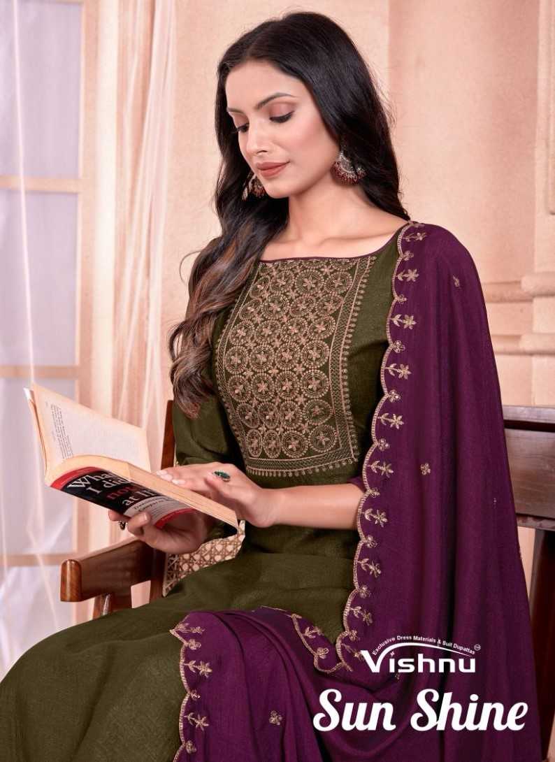 vishnu impex sun shine amazing unstitch salwar kameez