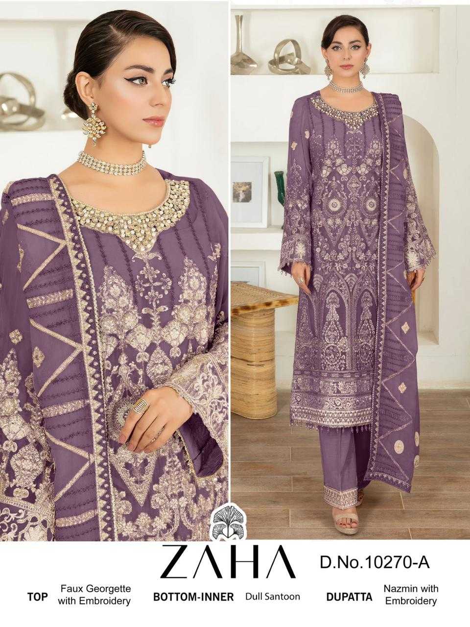 zaha 10270 ab pakistani unstitch salwar kameez
