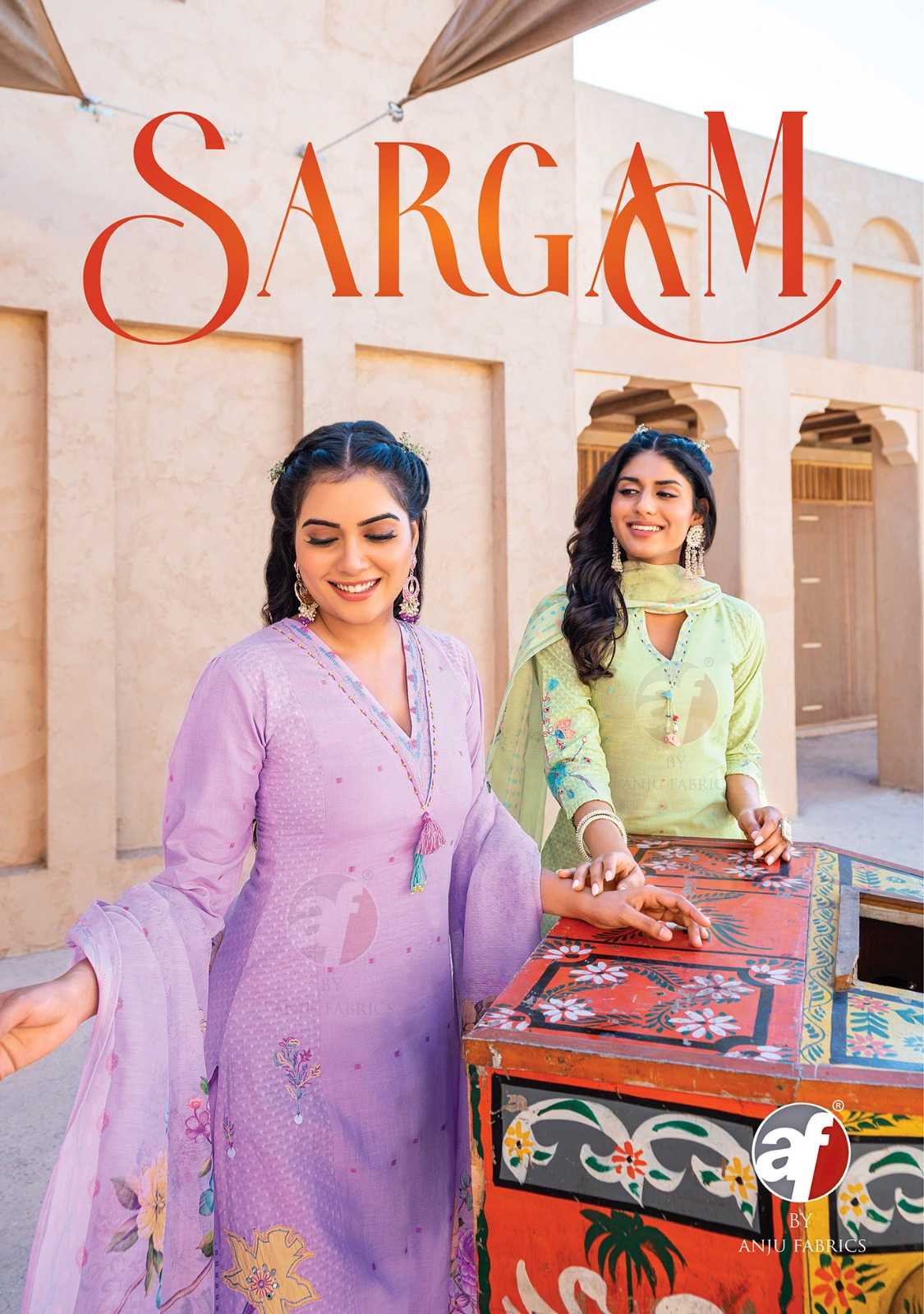 anju fab sargam readymade festive wear handwork salwar kameez