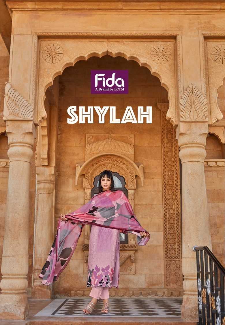 fida shylah pakistani cotton unstitch suit